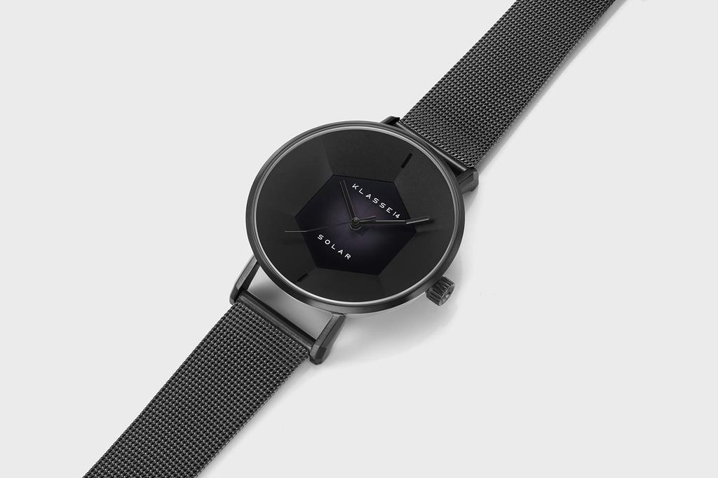 KLASSE14 VOLARE SOLAR WVS22BK002M Men's Black Watch