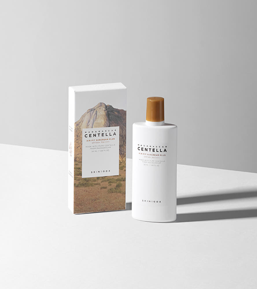 SKIN1004 Madagascar Centella Air-Fit Suncream Plus 50ml SPF50+ PA++++ Lightweight UV Protection Sunscreen