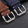 Brushed Stainless Steel Watch Pin Buckle 16mm 18mm 20mm Silver Gold Black Buckles for Leather Watch Band Strap Clasp Accessories