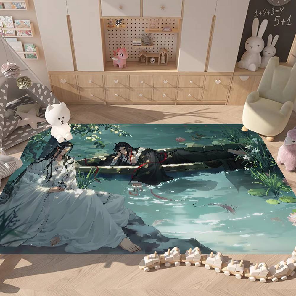 Anime Mo Dao Zu Shi Kitchen Mat Kids Room Bedroom Decoration Balcony Anti-Slip Doormat Living Room Alfombra