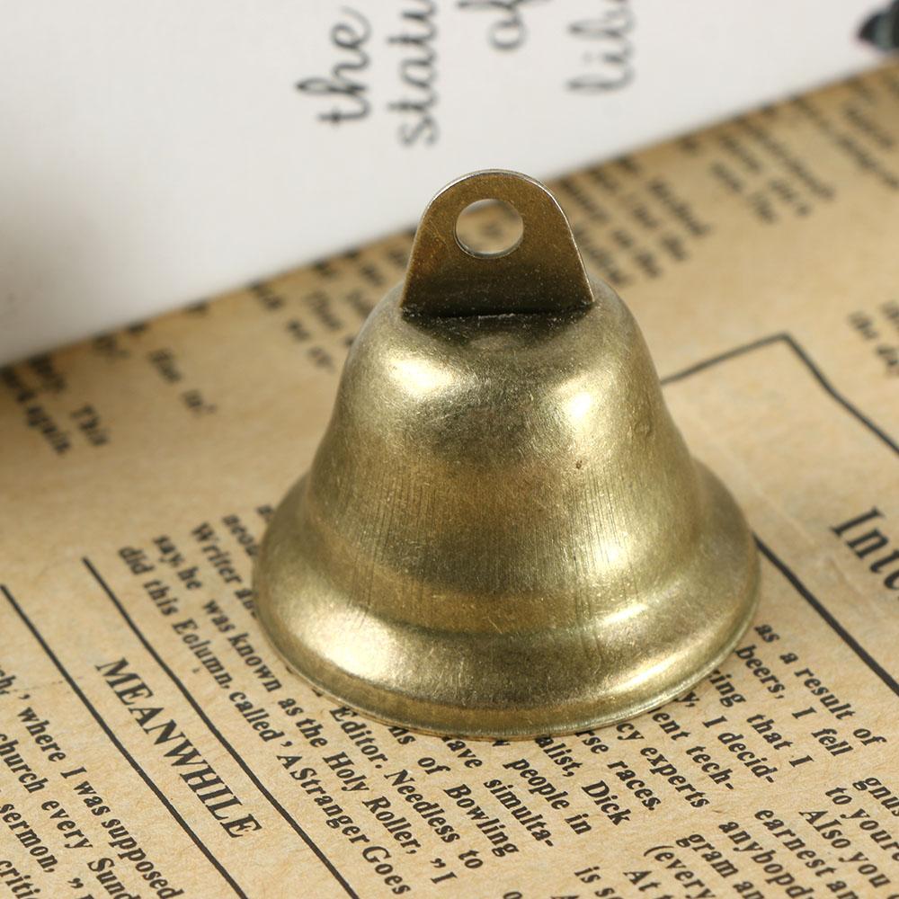 10 τεμ. 38 χιλ. Χρυσές Κουδουνίστρες Χριστουγεννιάτικο Φεστιβάλ Διακόσμηση Πάρτι DIY Κατασκευή Κουδουνιών Χαλκού για Καρσίλια Χριστουγεννιάτικο Δέντρο Πρωτοχρονιάτικη Διακόσμηση