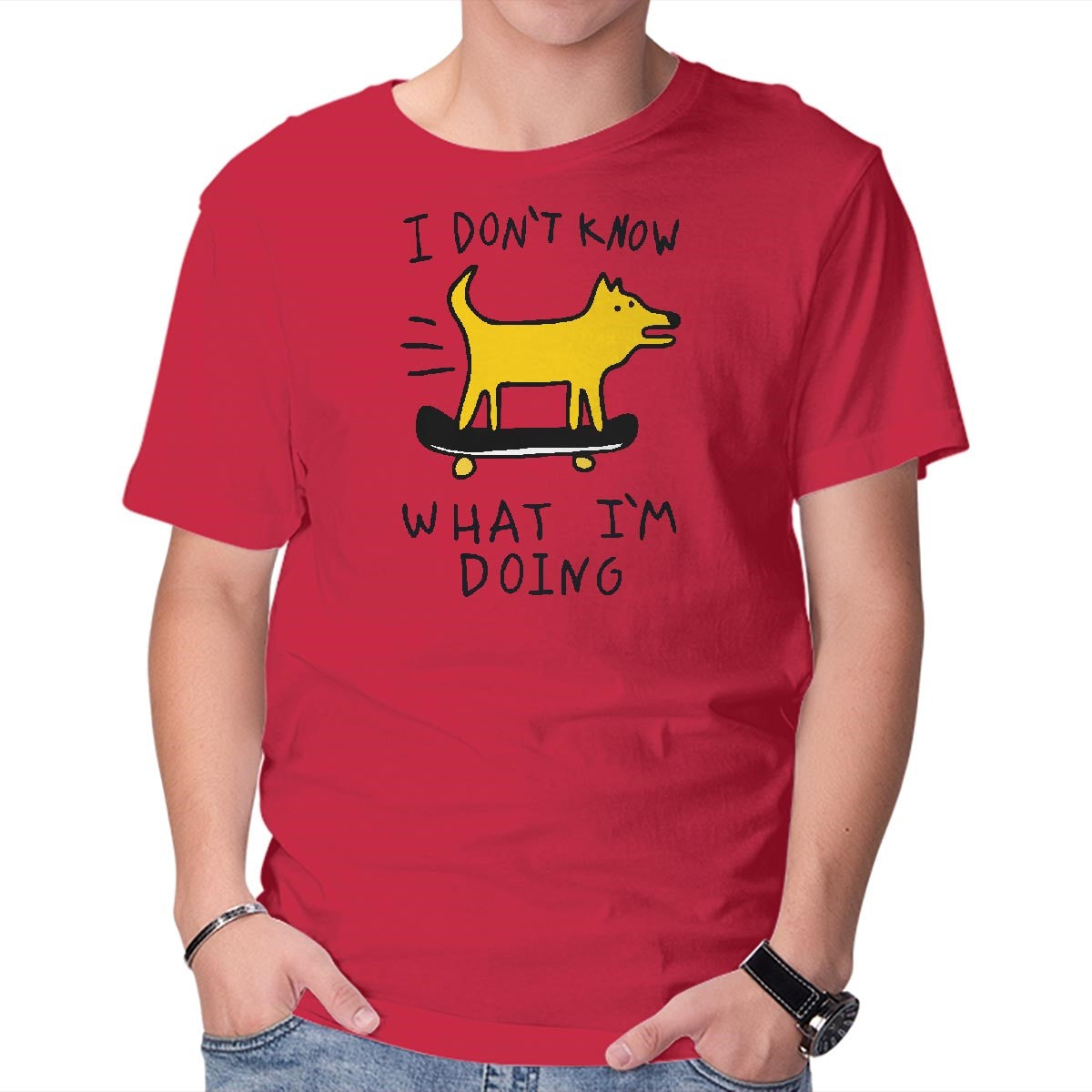 Unisex Crew Neck T-Shirt National Mutt Day Graphic Short Sleeve Casual Tee XL