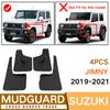 Mud Flaps For Jimny Suzuki 2005- Splash Guards Fender MudFlaps Front Rear Mudguards Car