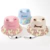 Children's Cartoon Animal Sun Protection Hat - Summer Boy's Cute Sunshade Hat - Girl's Fisherman Hat 