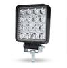PAir 4.5Inch 16LED 80W 6500K Aluminum Square LED Work Light Fog Driving Lamp Offroad SUV Spotlight Bar Boat