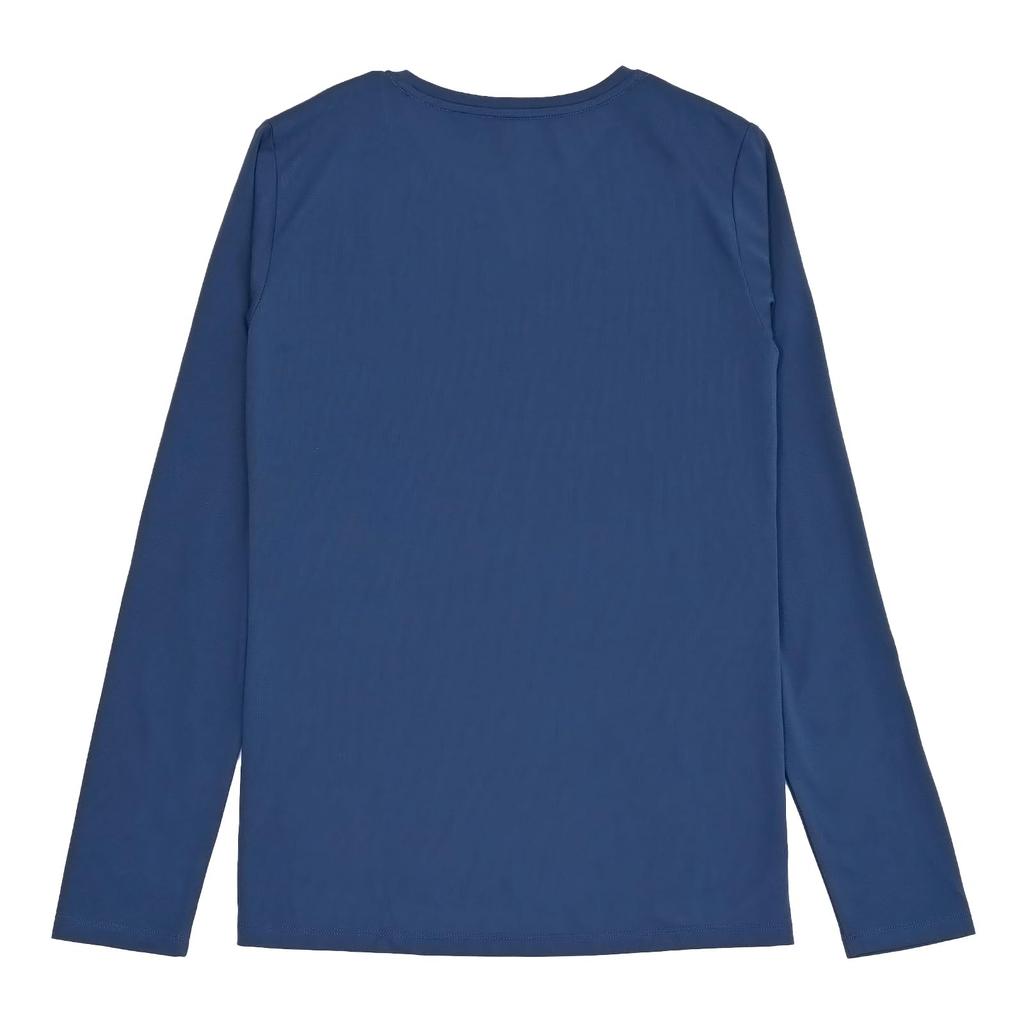 WT51245 Core Run Long Sleeve NNY [New Balance] T-Shirt (WT51245) Women's (NB Navy)