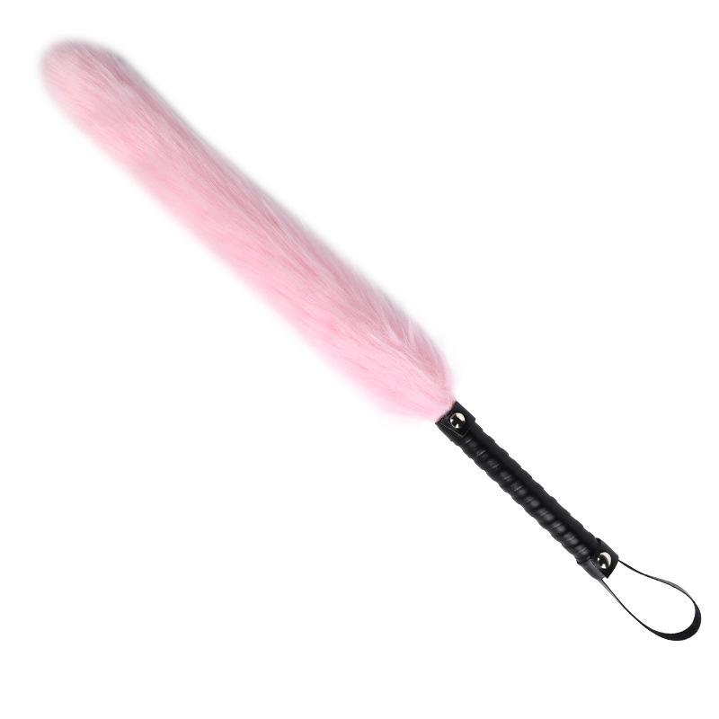 Seductive Leather Whip for Erotic Teasing and Flirty Foreplay