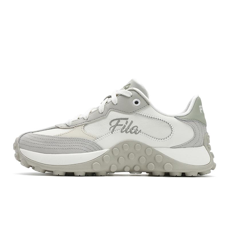 

New FILA Cushioning Wear-Resistant Low-Top Skateboard Shoes Women s Brown White F12W513207FSP 36.5