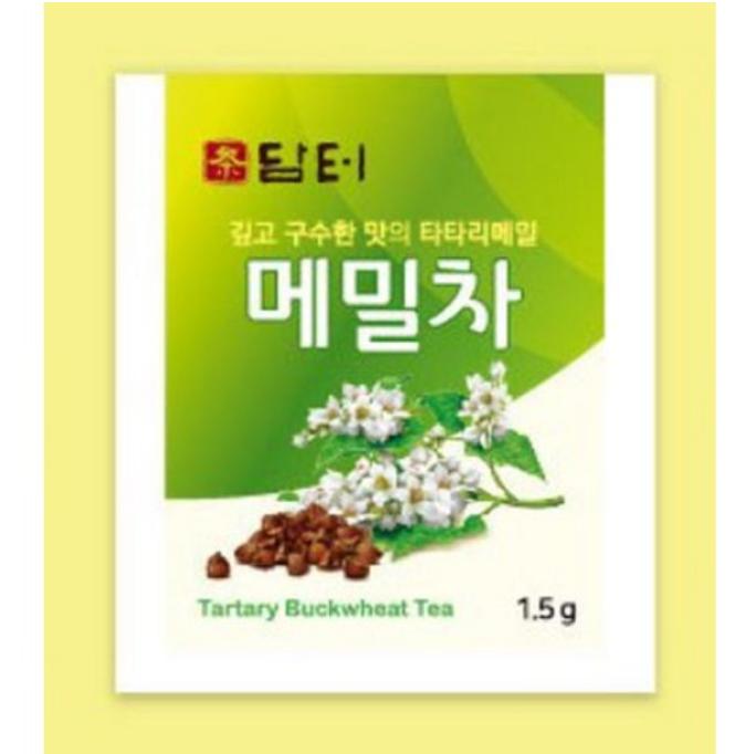 Korean Buckwheat Tea 100 Tea Bags – Light & Nutty Caffeine-Free Drink