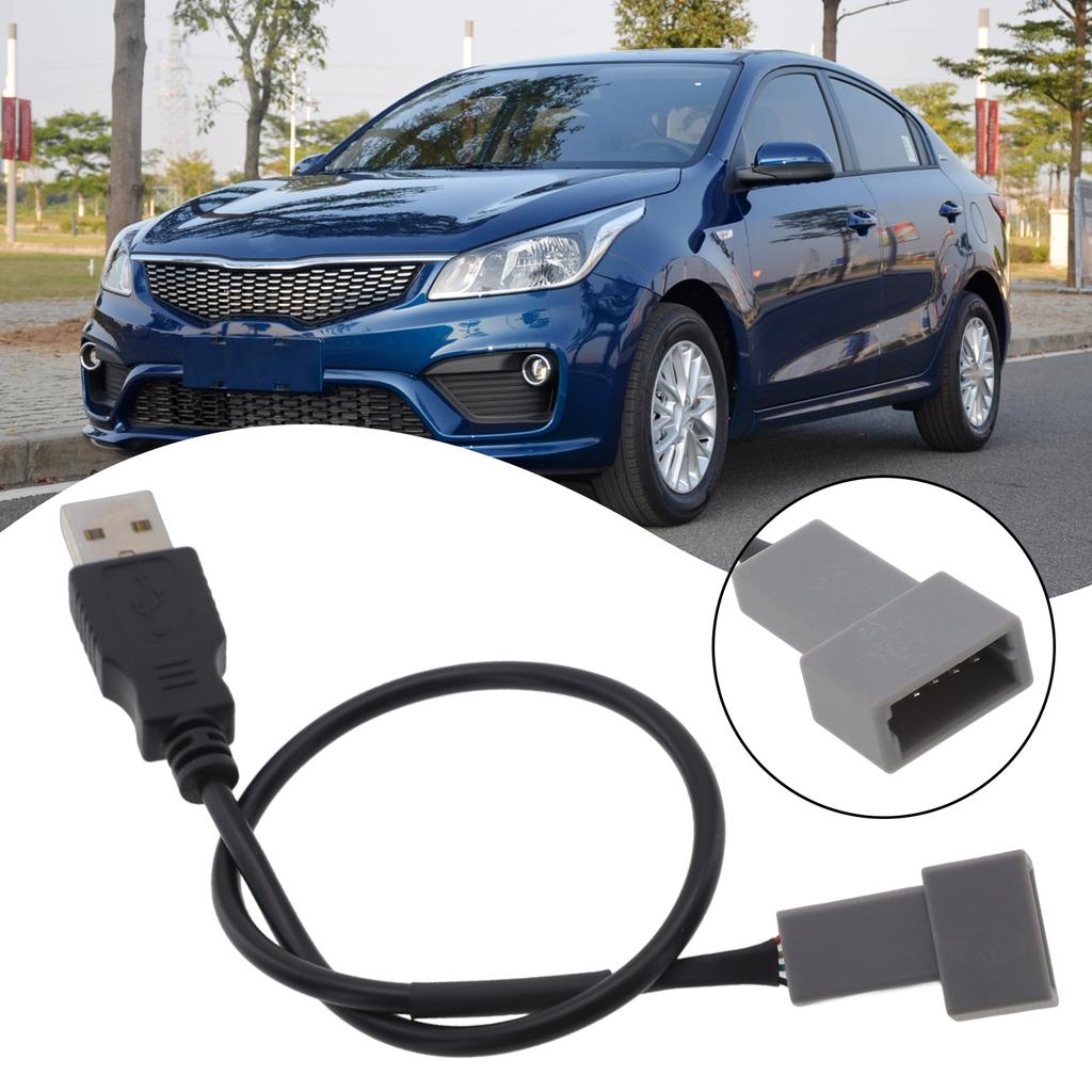 Car Radio Adapter Radio USB Adapter Vehicle Installation Wear-resistant Quick Installation Anti-corrosion Easy To Use