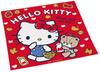 Skater Lunch Box Hello Kitty Made In KB4 Children's Cloth, Cookies, Sanrio, 43x43cm, Japan,