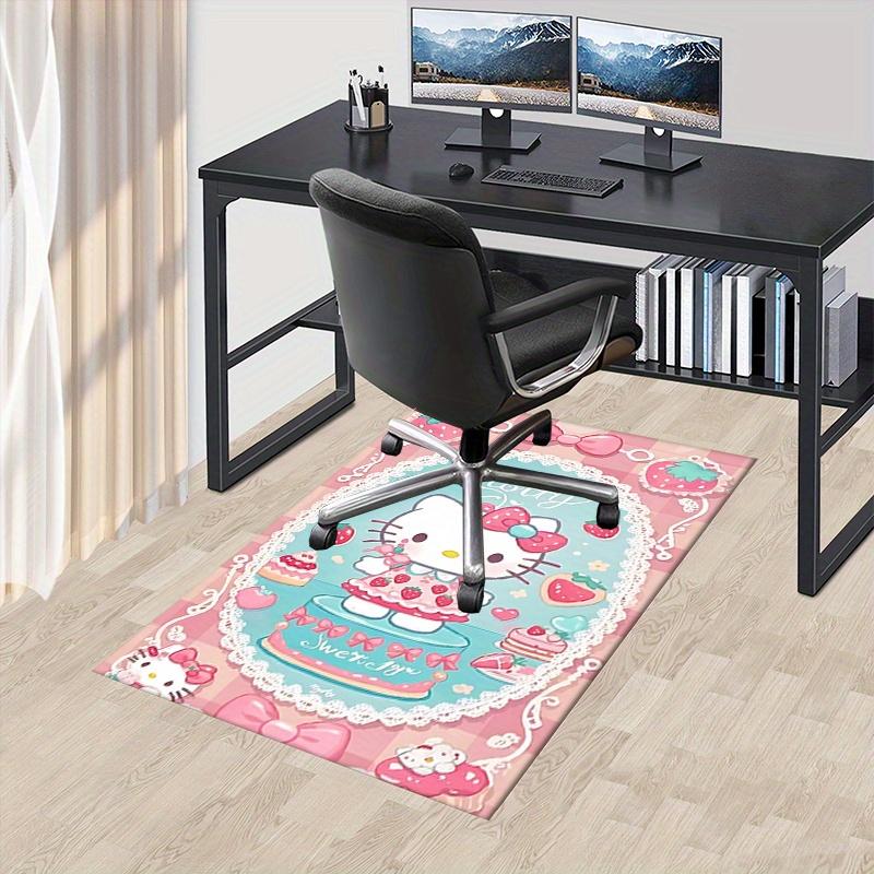 

Office Rug Hello Kitty, Strawberry Shortcake Anti-Slip Rug, Machine Washable for Living Room, Bedroom, Office, Multiple Sizes, Bedroom Mat, Decorative 60cm by 90cm