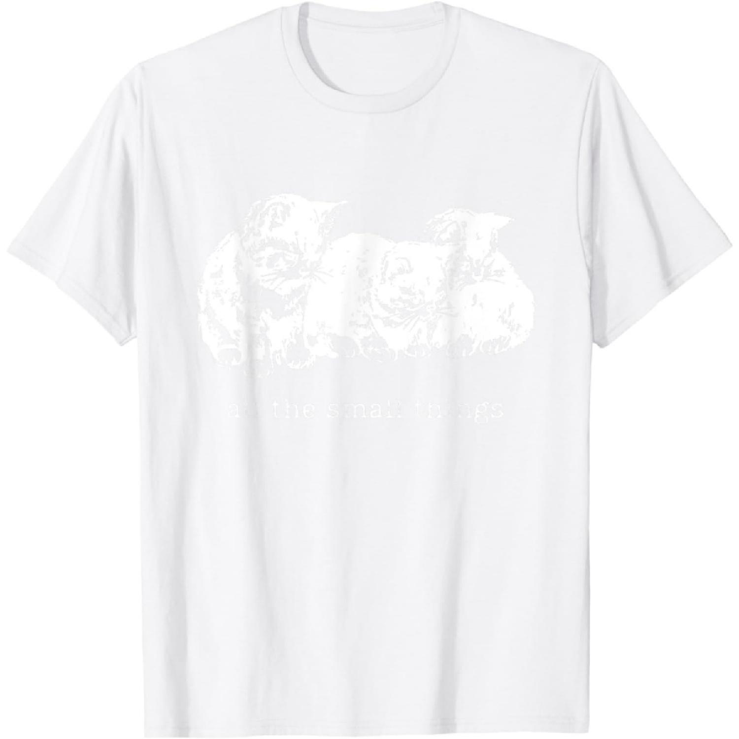 

Все Мелочи Винтажный Кот 90-е Кот Мем Футболка S белый