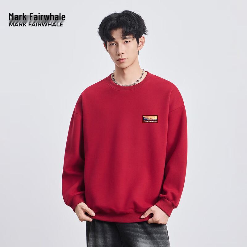 

MARK FAIRWHALE Men s Casual Graphic Print Round Neck Sweatshirt 2XL