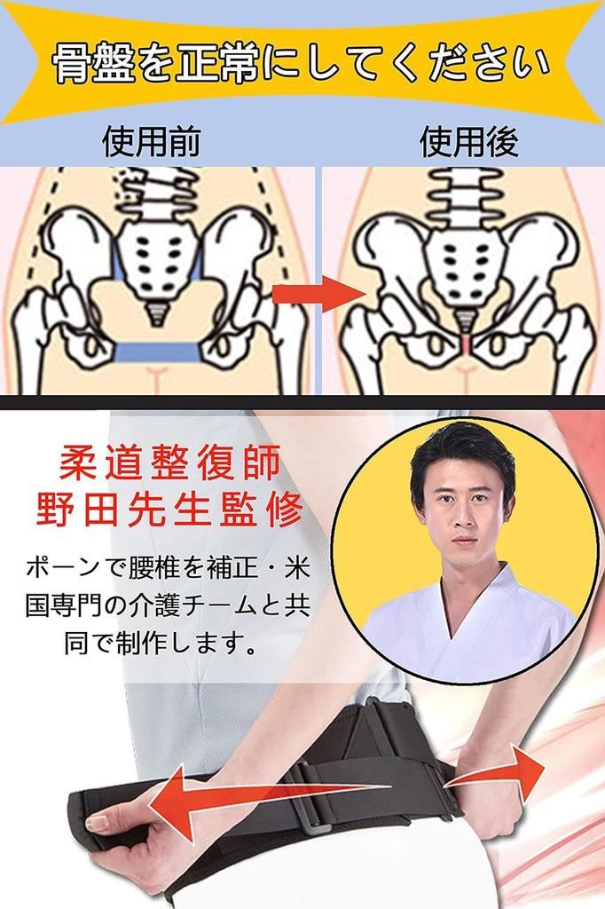 Lightweight Lumbar and Pelvic Support Belt for Lower Back Wide Type with Excellent Easy To Put On and Take Suitable for Nursing and Unisex Thin, Pain.