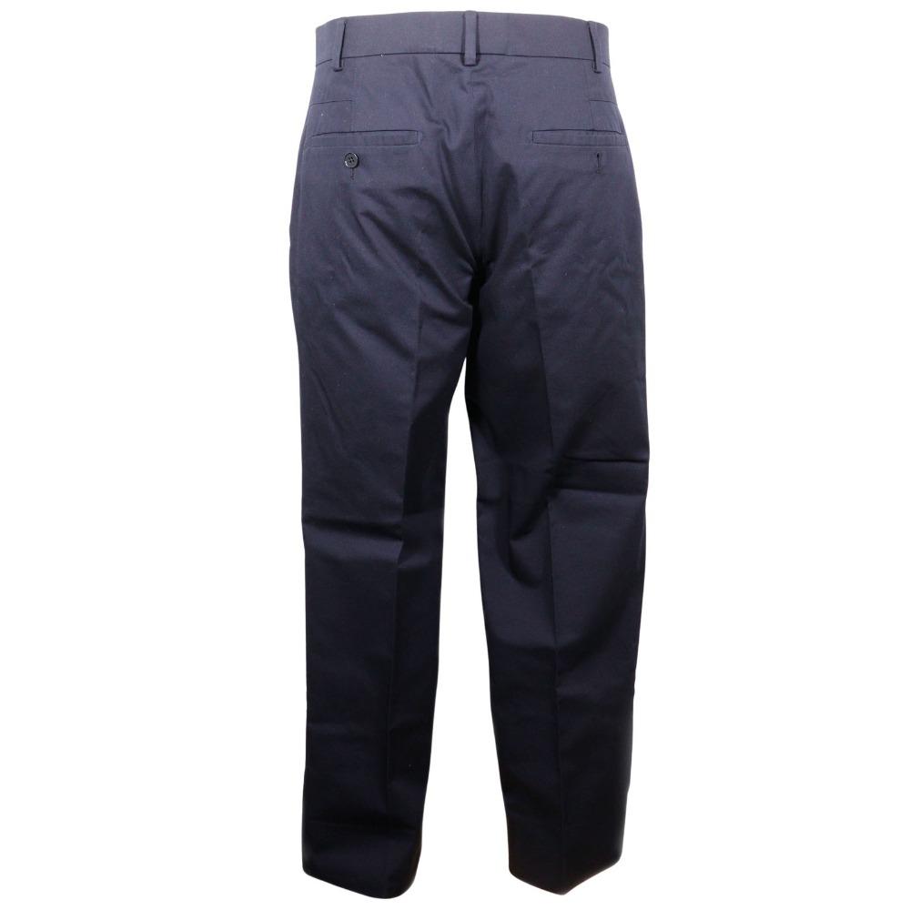 Hermes Hose H835210H40142 Marineblau Baumwolle Herren Gebraucht