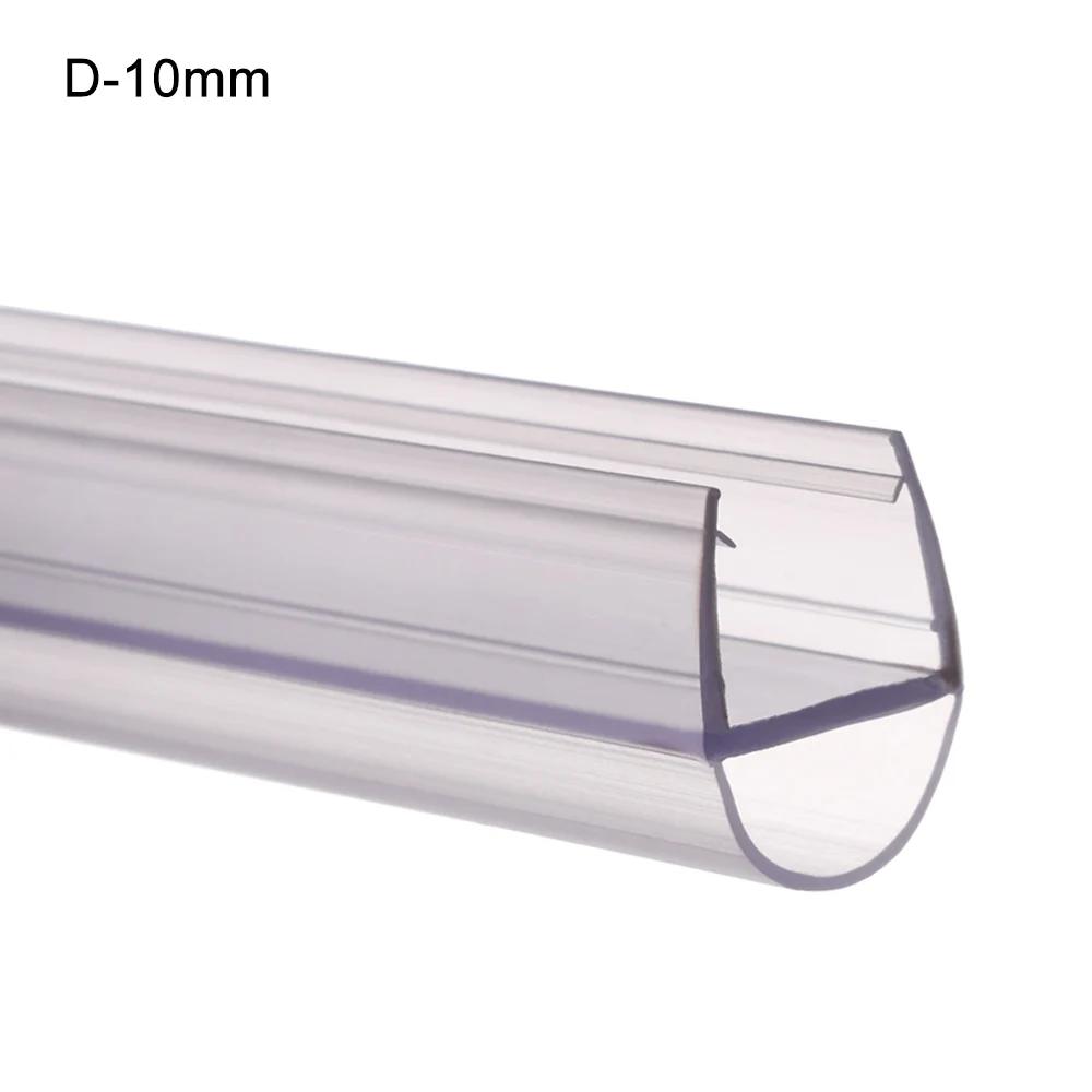 4mm/6mm/8mm/10mm/12mm PVC těsnicí lišty Koupelnové skleněné dveře Těsnění proti povětrnostním vlivům Těsnění oken Vodní zarážka Gumové Koupelnová zástěna Kování
