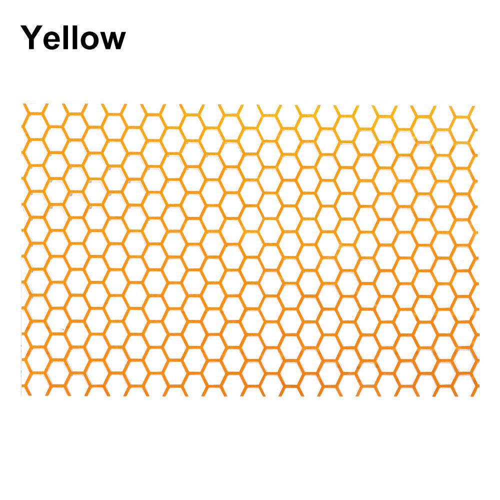 New Honeycomb Sticker Creative Reflective Material Tail-lamp Decal Car Rear Tail Light Cover Auto Car Styling Exterior Accessory
