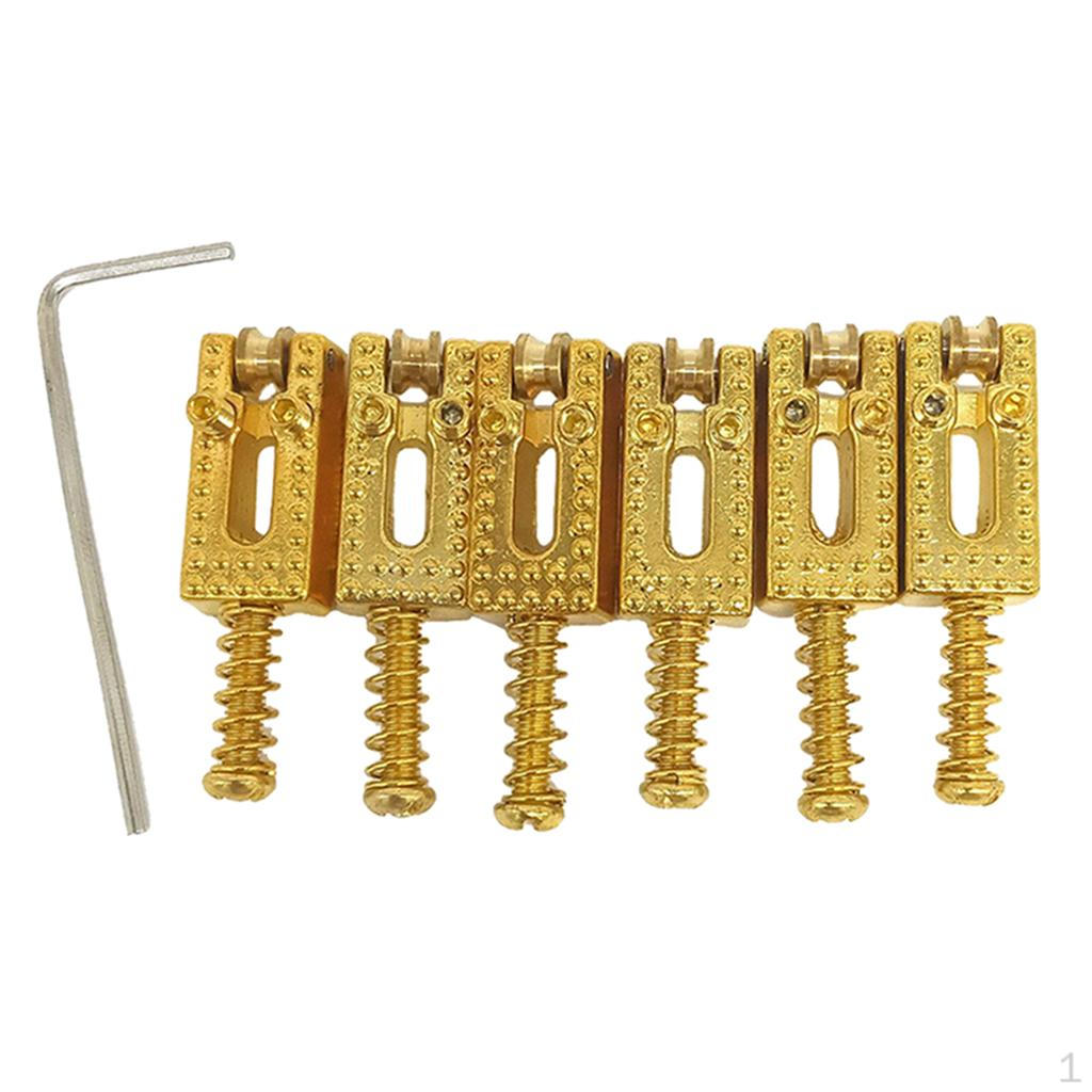 

Седла для бриджа Alloy Roller Tremolo для электрогитар ST Instrument серебряный