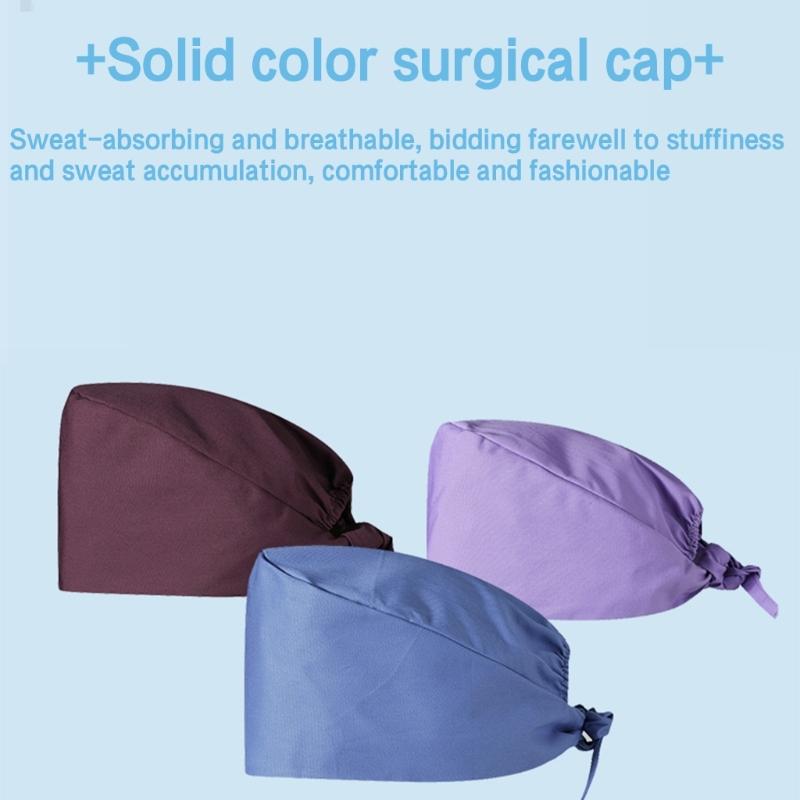 Hospital Surgical Hat Doctors Nurse Hat Operating Room Male Female Nursing Hat