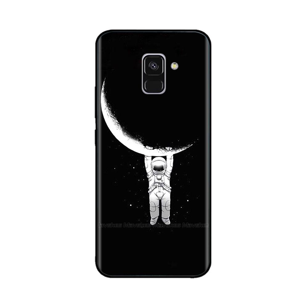 Für Samsung Galaxy A8 2018 Hülle Weiche TPU Handy Rückseite Für Samsung A8 Plus 2018 A730 Cover GalaxyA8 A 8 Silikon Stoßstange Hülle