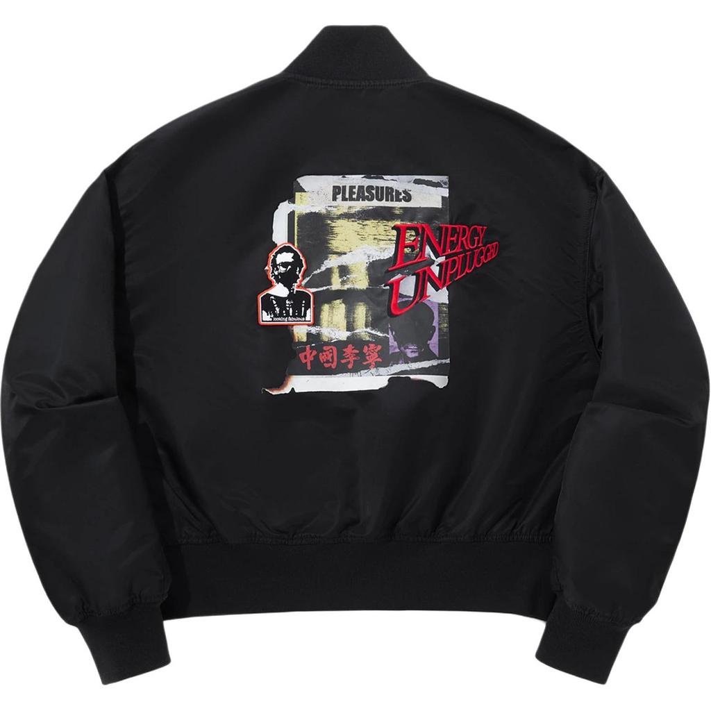 Li Ning X Pleasures Samarbeid Skateboardserie Trykt Bokstav Glidelås Ståkrage Komfortabel Pustende Cardiganjakke Damejakker AFDUC70-2