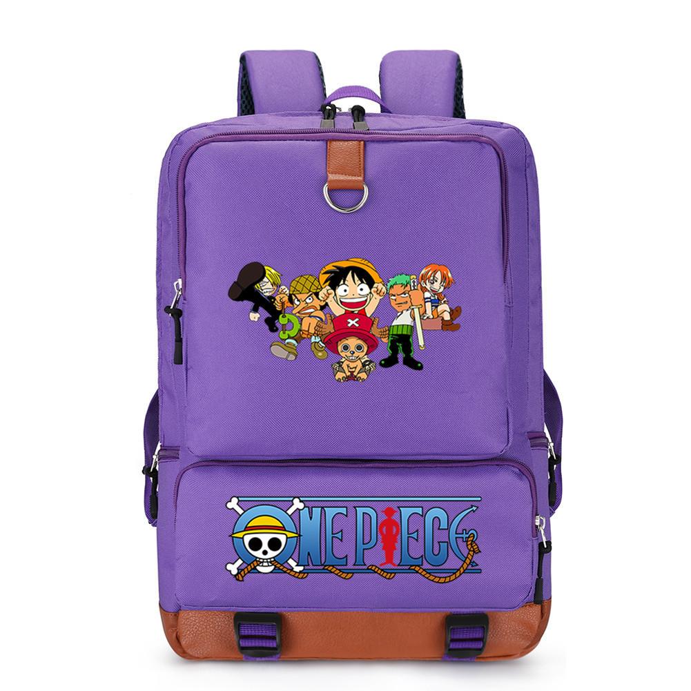 Popular Animation Peripheral Backpack Computer Bag Junior High School Students Personality Large Capacity Schoolbag