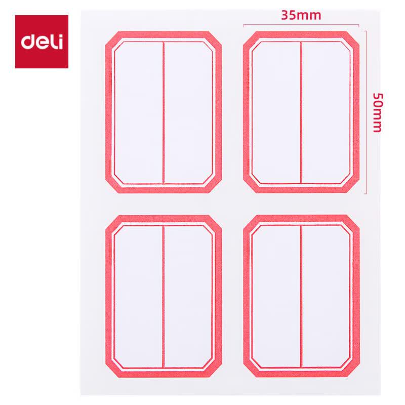 Deli Self-Adhesive Label Stickers