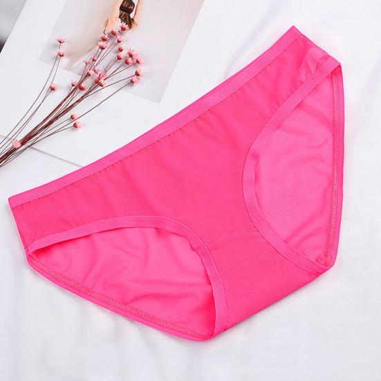Women Sheer Mesh Transparent Thongs Sexy See Through Underwear Ladies Low Rise Cheeky Panties Ultra-thin Stretchy Briefs