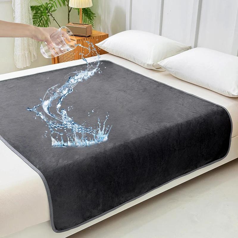 Waterproof Pad Bed Sheet for Elderly Paralyzed Patient Antibacterial Washable Breathable Small and Large Size Non-slip