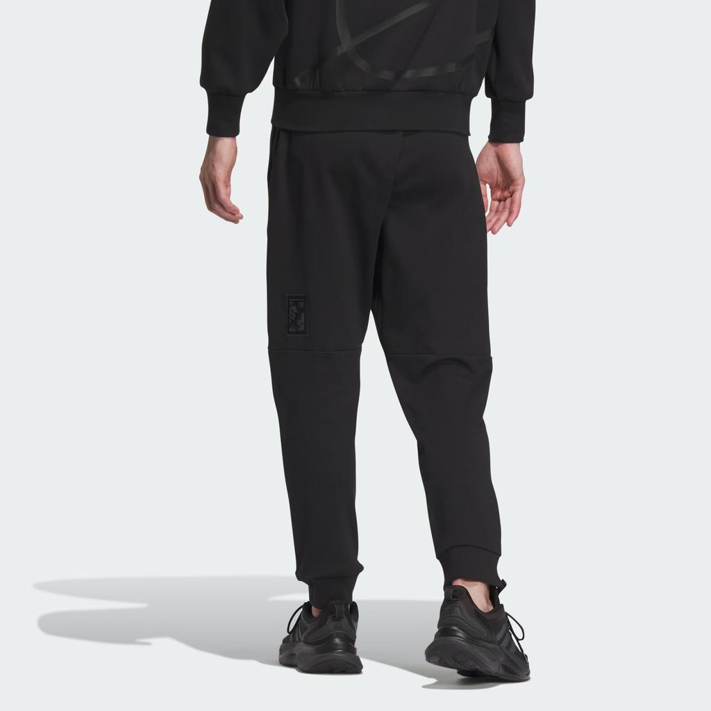 Adidas FW23 Lunar New Year Series Casual Knit Sweatpants Men Bottoms Black IT3985