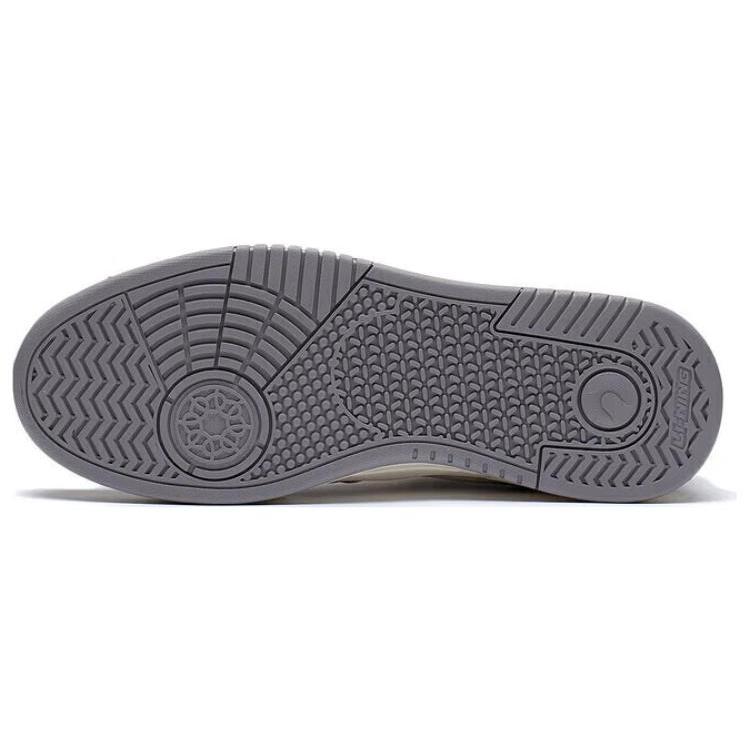 Li Ning Yuebai Abrasion Resistant Breathable Low top Skateboard Shoes Women's Gray AGCS252-9