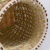 Lightweight Wicker Rattan Baskets Round Handmade Woven Storage Container  Farmhouse