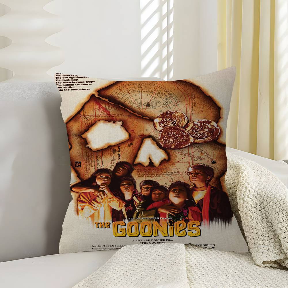 Goonies Movie Art Cushion Cover Decorative Pillow Sofa Home Decor case pillow cases 12x12Inch