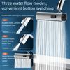 3 Speeds Faucet Extender High Pressure Anti-Splash 360° Swivel Spout Sprayer Swivel Design Waterfall Flow Kitchen Faucet