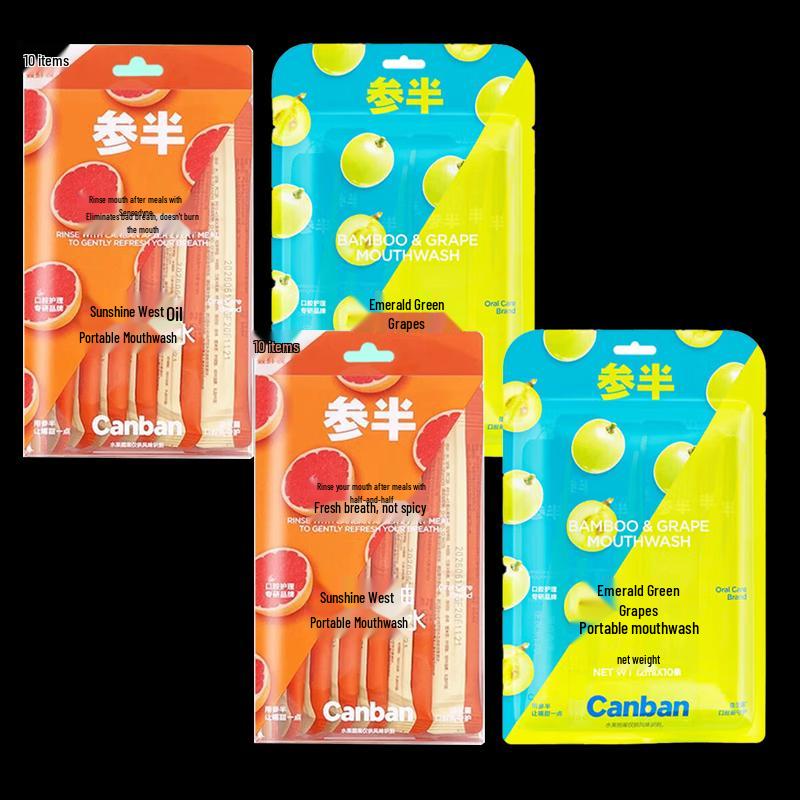 

SEMIBREATH Portable Mouthwash Assortment Pack