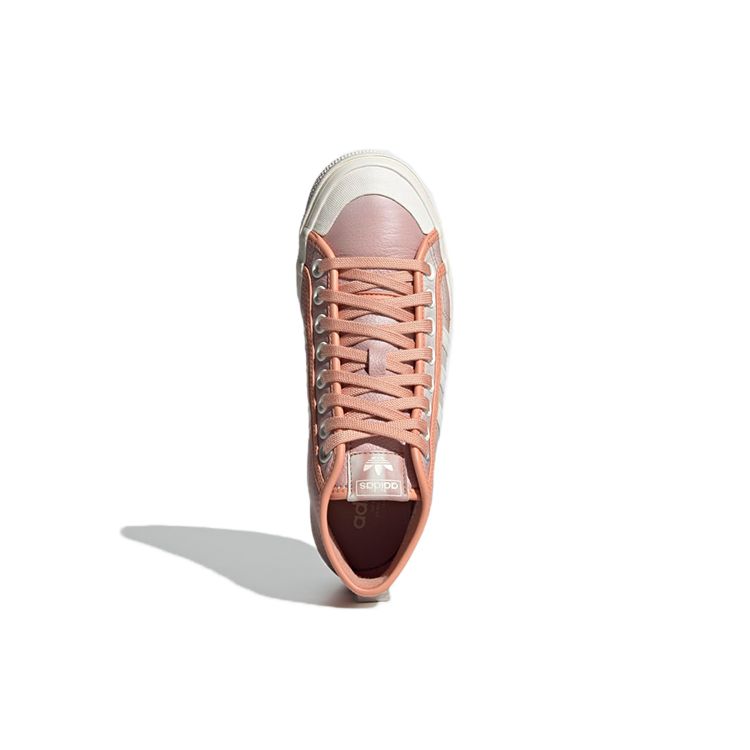 Adidas Originals Nizza Platform Mid Thick Sole Durable High Top Skate Shoes Women Sneakers Pink GX6521