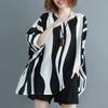 2021 Summer Plus Size Batwing Sleeve Chiffon Top - Loose Fit, Slimming Fashion