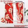 Flat Printing Jit Curtains Without Rod Candy Swirl Curtain Print Yarn Holiday Perfect Set Of 2 Modern Made Polyester Washable