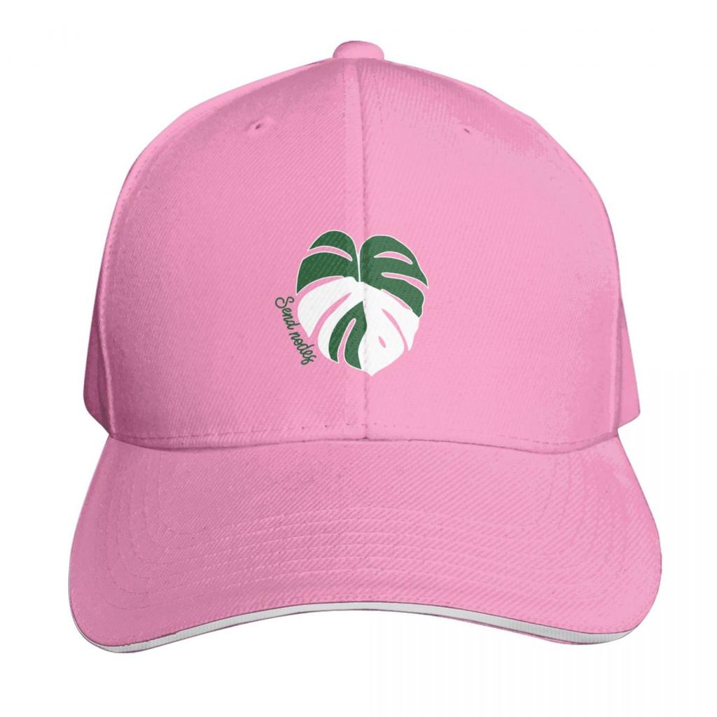 Send Nodes Monstera Albo leaf Baseball Cap tea Hat Unique hats Rave Rugby Unisexs Luxury Womens