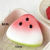 1/3/5Pcs Watermelon Fruit Squishy Slow Rising Pinch Squeeze Anti-Stress Pressure Relief Fidget Toy