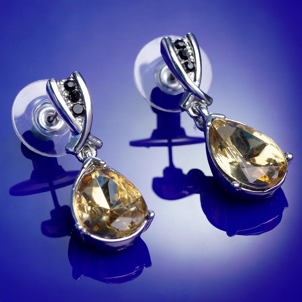 

Серьги-подвески Estele Honey с родиевым покрытием для девочек/женщин