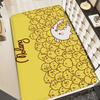 Anime Cute M-Molang Kitchen Mat Kids Room Bedroom Decoration Balcony Anti-Slip Doormat Living Room Alfombra