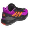Adidas Junior Cross Up Select Mid Basketball Shoes for Boys and Girls NKK23 Core Orange Cm 'Em 17-21.5cm Black/Purple Burst/Impact (IG6645) 20.0