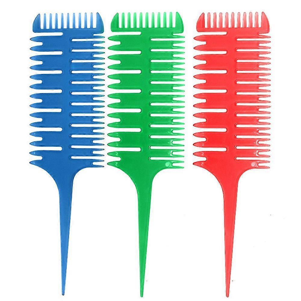 Professional Hair Highlighting Comb Set with DualWidth Teeth for Fast, Precise Color Separation