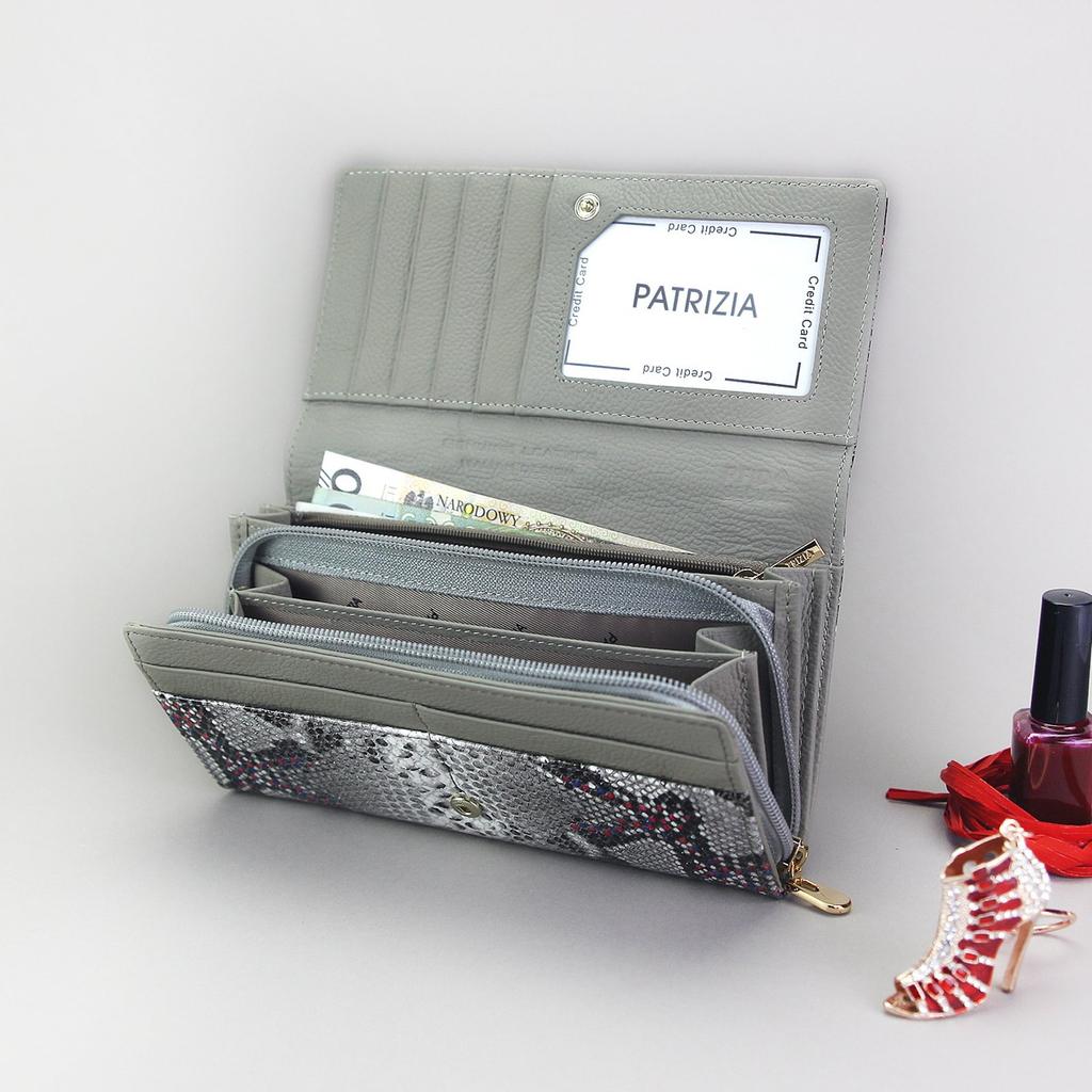 Leder Damen Portemonnaie PATRIZIA SNR-106 RFID
