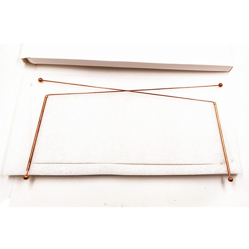 2Pcs Adjustable Divination Rod Pure Copper Dowsing  Rods   Water Divining Witching