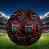 1 pz Pallone da Calcio Standard Taglia 5, Palloni da Calcio, Pallone da Calcio con Motivo di Squadra di Calcio, Cucito a Macchina, Pallone per Allenamento e Partita all'Aperto