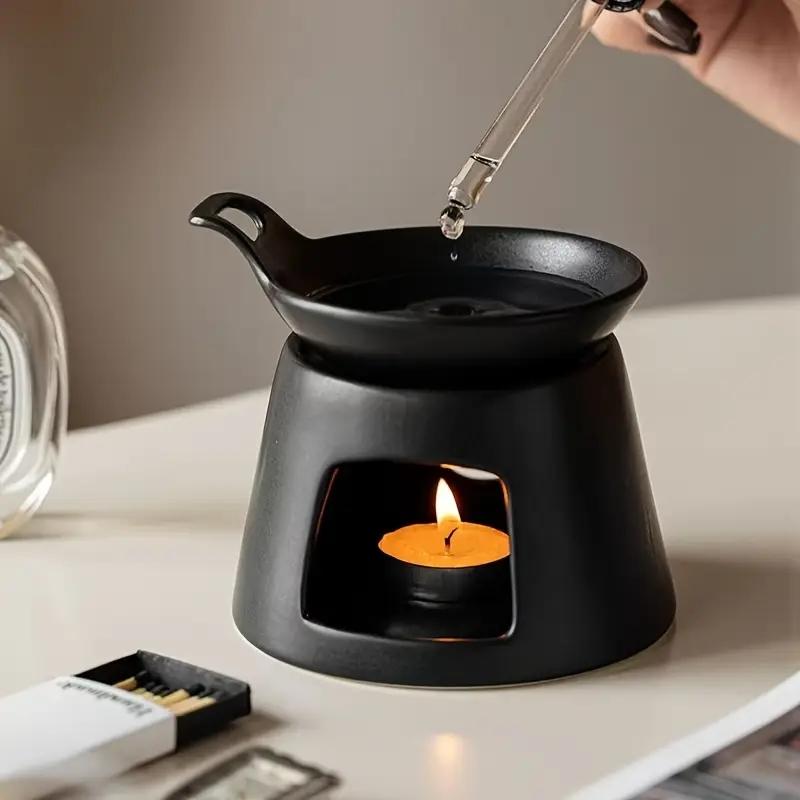 Fashion Creative Ceramic Aromatherapy Stove Can Dry Burn Fragrant Powder, Coffee Grounds, Aromatherapy Lamp Essential Oil Heater