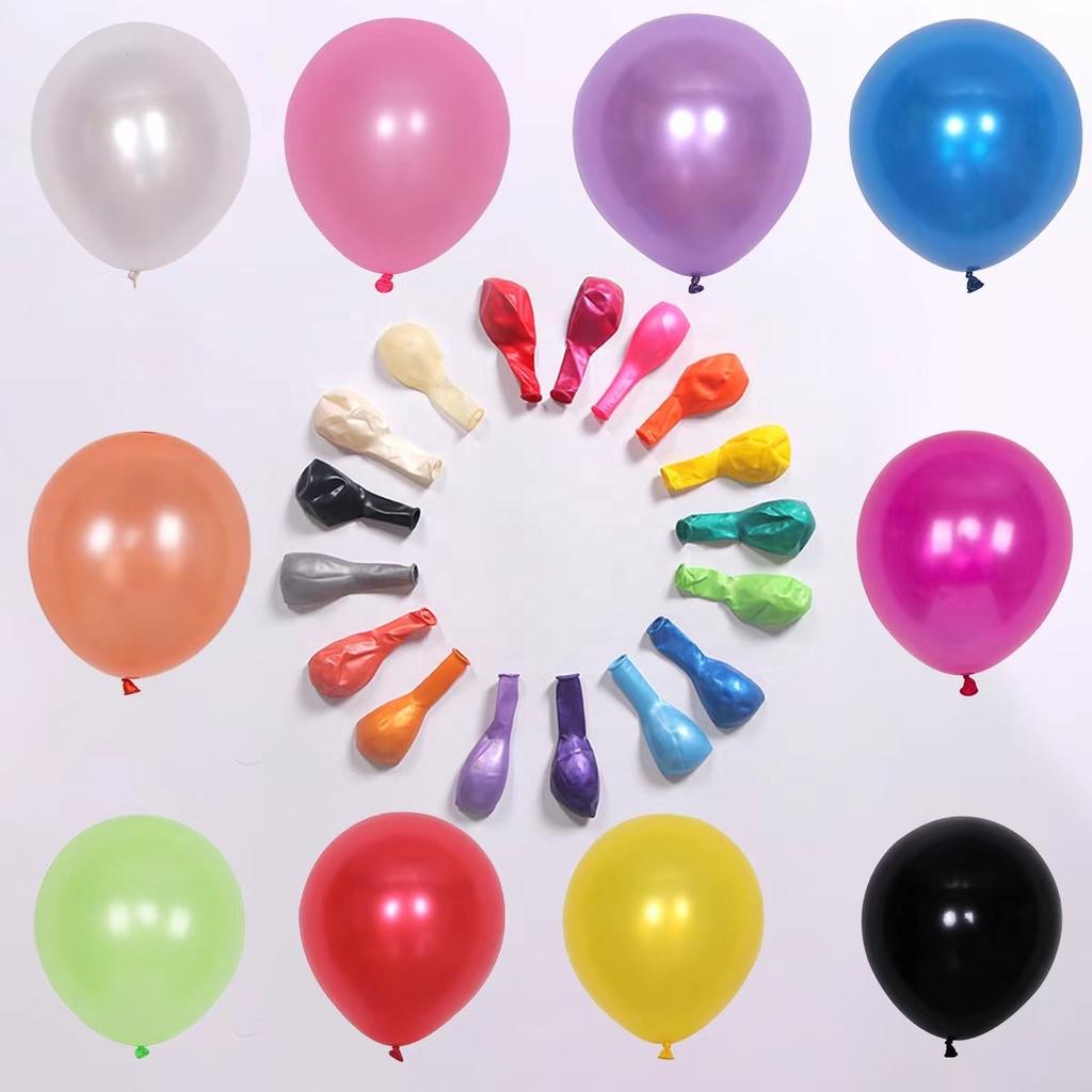 Colorful Latex Hot Water Balloons Round 5 Sizes for Birthday Wedding Graduation Mother's Day Christmas Party Decorations